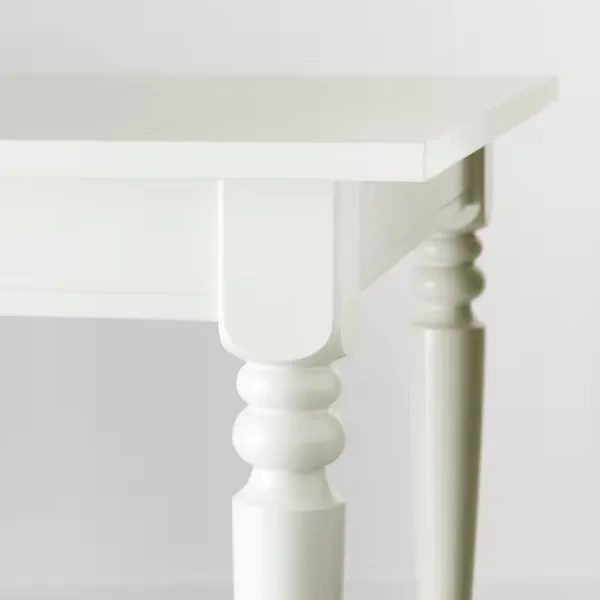 Masă de bucătărie extensibilă Ikea Ingatorp PAL/ White photo 6