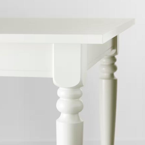 Masă de bucătărie extensibilă Ikea Ingatorp PAL/ White photo 6