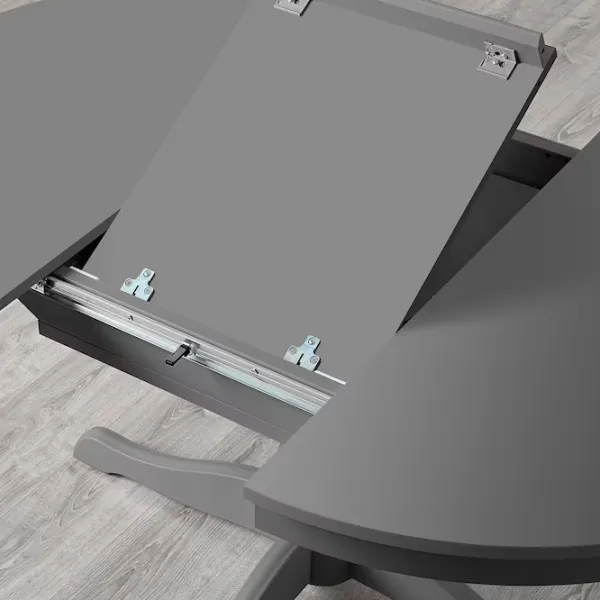 Masă de bucătărie extensibilă Ikea Ingatorp PAL/ Gray photo 5