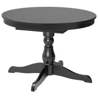 Masă de bucătărie extensibilă Ikea Ingatorp PAL/ Black