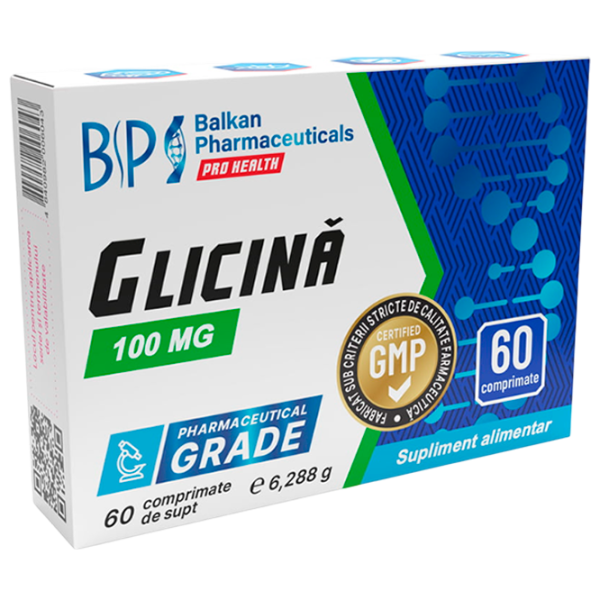 Vitamine Balkan Pharmaceuticals Glycine 60 photo 1 Vitamine Balkan Pharmaceuticals Glycine 60 photo 1