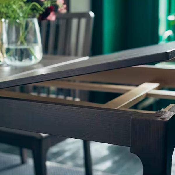 Masă de bucătărie extensibilă Ikea Ekedalen PAL/ Dark Brown photo 6 Masă de bucătărie extensibilă Ikea Ekedalen PAL/ Dark Brown photo 6