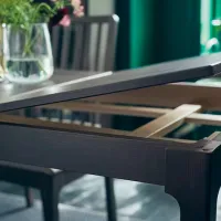 Masă de bucătărie extensibilă Ikea Ekedalen PAL/ Dark Brown photo 6