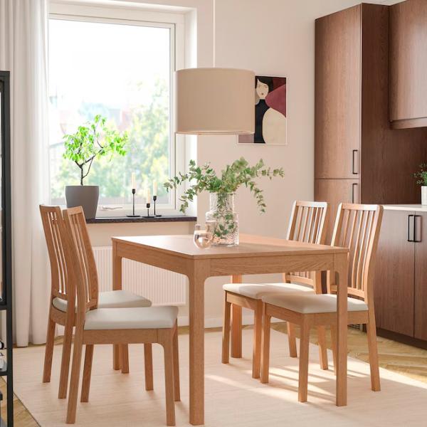 Masă de bucătărie extensibilă Ikea Ekedalen PAL/ Stejar Sonoma photo 2 Masă de bucătărie extensibilă Ikea Ekedalen PAL/ Stejar Sonoma photo 2