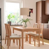 Masă de bucătărie extensibilă Ikea Ekedalen PAL/ Stejar Sonoma photo 2
