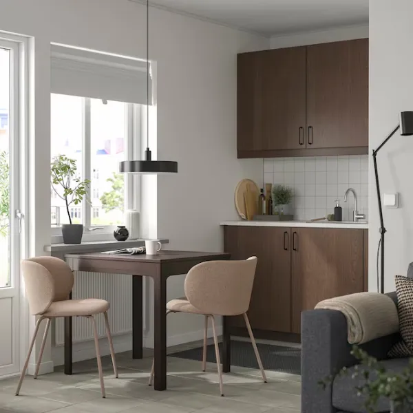 Кухонный стол раскладной Ikea Ekedalen ДСП/ Тёмно-коричневый photo 3