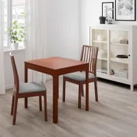Masă de bucătărie extensibilă Ikea Ekedalen PAL/ Brown photo 2