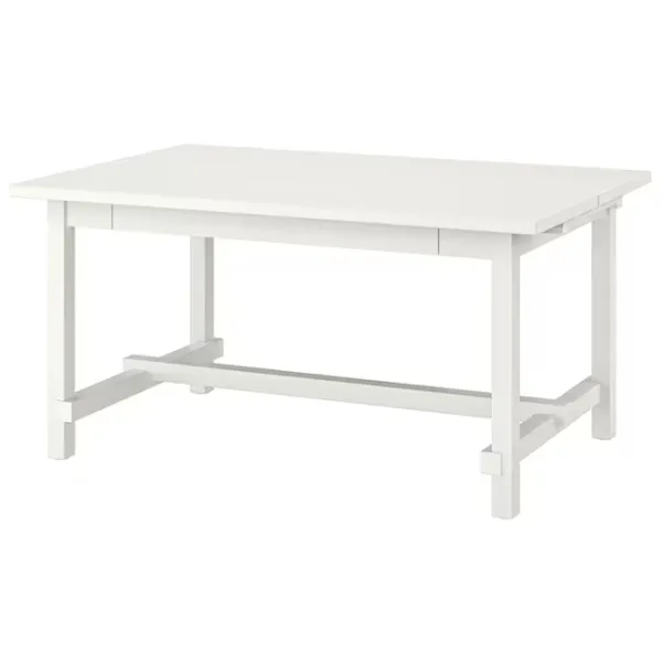 Masă de bucătărie extensibilă Ikea Nordviken PAL/ White photo 1