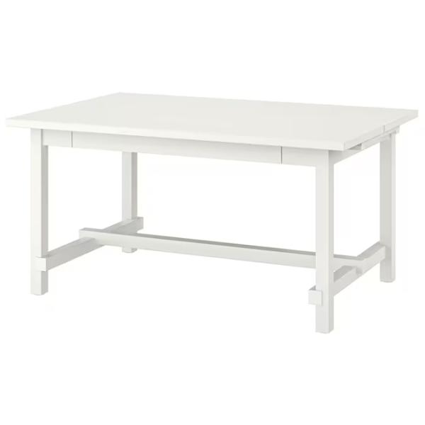 Masă de bucătărie extensibilă Ikea Nordviken PAL/ White photo 1