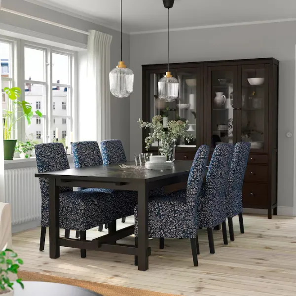 Кухонный стол зафиксированный Ikea Nordviken ДСП/ Черный photo 2