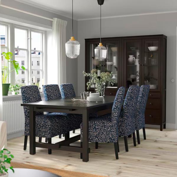 Кухонный стол зафиксированный Ikea Nordviken ДСП/ Черный photo 2