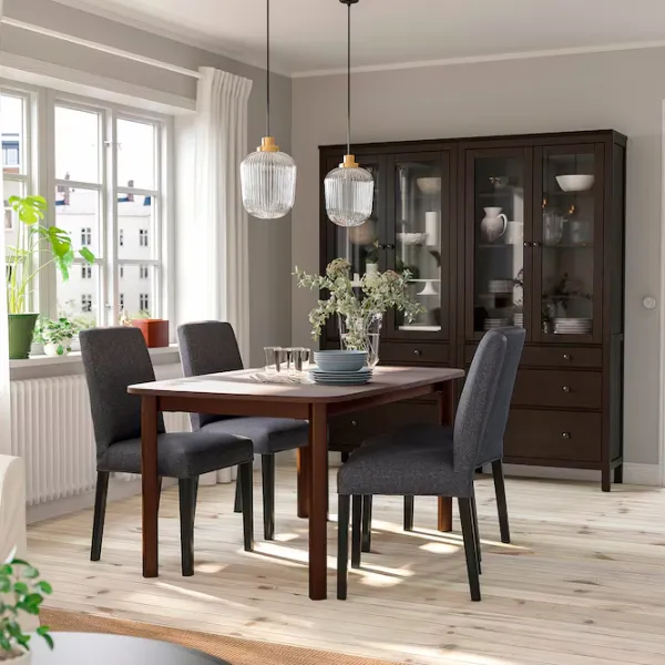 Masă de bucătărie extensibilă Ikea Strandtorp PAL/ Brown photo 3