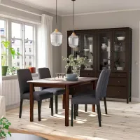 Кухонный стол раскладной Ikea Strandtorp ДСП/ Коричневый photo 3