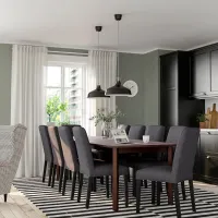 Кухонный стол раскладной Ikea Strandtorp ДСП/ Коричневый photo 4