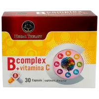 Витамины и минералы Herbal Therapy B Complex + Vitamina C 30