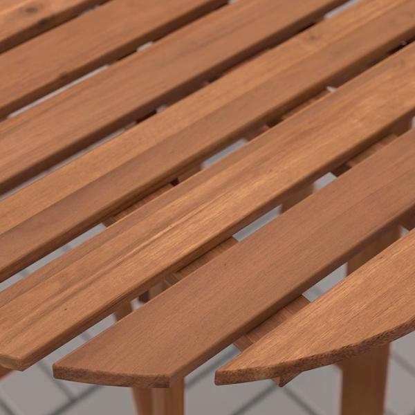 Masă de bucătărie extensibilă Ikea Askholmen masiv de acacia/ Brown photo 2