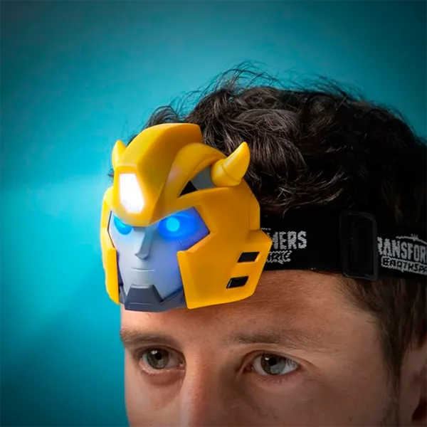 Lanternă Paladone Head Torch PP13172TF Transformers / Yellow Black photo 3 Lanternă Paladone Head Torch PP13172TF Transformers / Yellow Black photo 3