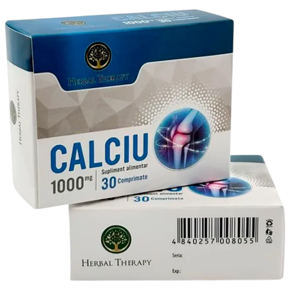 Vitamine și minerale Herbal Therapy Calciu 30 photo 1