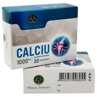 Vitamine și minerale Herbal Therapy Calciu 30