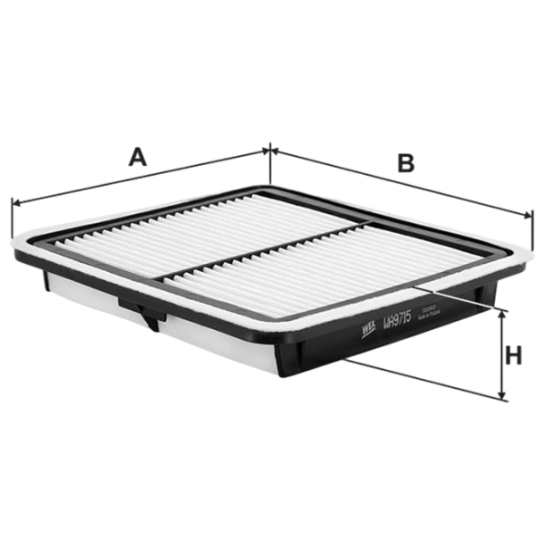Filtru de aer Wix Filters WA9715 WX-WA9715 photo 1
