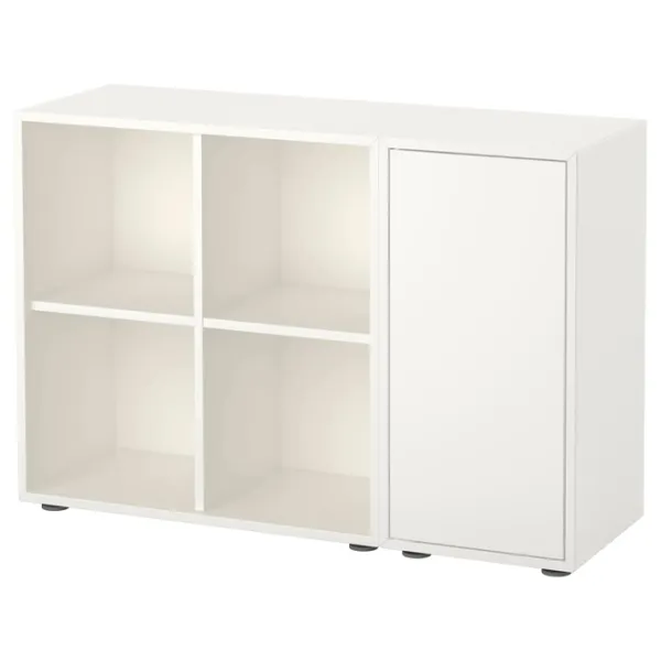 Стеллаж Ikea Eket 72 x 105 x 35см cm / ЛДСП / White photo 1