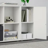 Стеллаж Ikea Eket 72 x 105 x 35см cm / ЛДСП / White photo 6