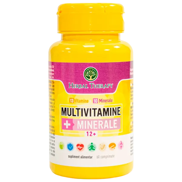 Vitamine și minerale Herbal Therapy Multivitamine + Minerale 60 photo 1 Vitamine și minerale Herbal Therapy Multivitamine + Minerale 60 photo 1