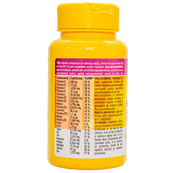 Vitamine și minerale Herbal Therapy Multivitamine + Minerale 60 photo 2 Vitamine și minerale Herbal Therapy Multivitamine + Minerale 60 photo 2