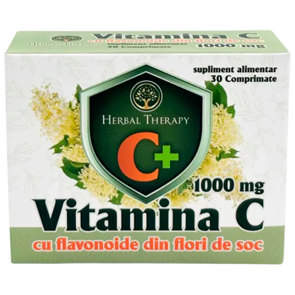 Vitamine și minerale Herbal Therapy Vitamina C 30 photo 1 Vitamine și minerale Herbal Therapy Vitamina C 30 photo 1