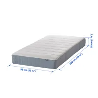 Ортопедический матрас Ikea Vesteroy 90 x 200 см Высота матраса: 20 см photo 2