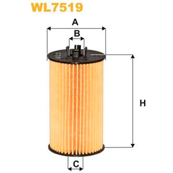 Масляный фильтр Wix Filters WL7519 WX-WL7519 photo 2