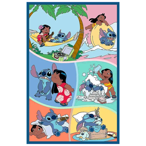 Puzzle Trefl Stitch's world 5+/ Количество деталей: 240 photo 5 Puzzle Trefl Stitch's world 5+/ Количество деталей: 240 photo 5