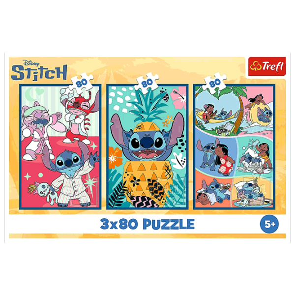Puzzle Trefl Stitch's world 5+/ Количество деталей: 240 photo 8 Puzzle Trefl Stitch's world 5+/ Количество деталей: 240 photo 8