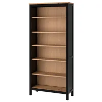 Стеллаж Ikea Hemnes 197 x 90 x 37см cm / Массив / Темно Коричневый