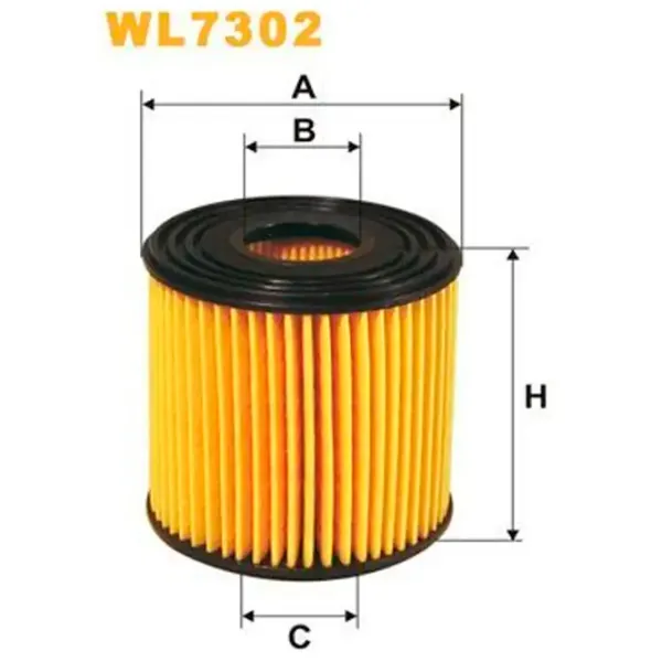 Filtru de ulei Wix Filters WL7302 WX-WL7302 photo 2 Filtru de ulei Wix Filters WL7302 WX-WL7302 photo 2