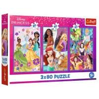 Puzzle Trefl Princesses friends 5+/ Количество деталей: 240