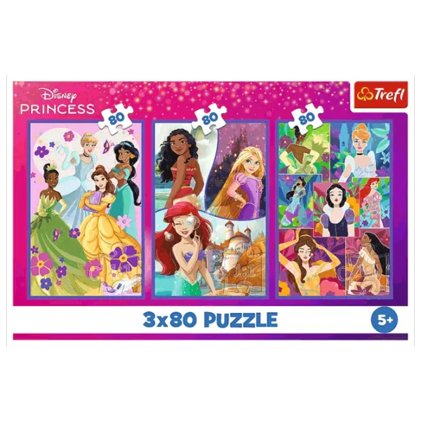 Puzzle Trefl Princesses friends 5+/ Количество деталей: 240 photo 8 Puzzle Trefl Princesses friends 5+/ Количество деталей: 240 photo 8