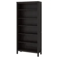 Стеллаж Ikea Hemnes 197 x 90 x 37см cm / Массив / Темно Коричневый