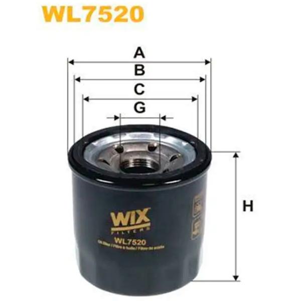 Масляный фильтр Wix Filters WL7520 WX-WL7520 photo 2