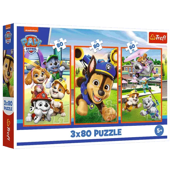 Puzzle Trefl A dog's gang 5+/ Количество деталей: 240 photo 1 Puzzle Trefl A dog's gang 5+/ Количество деталей: 240 photo 1