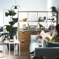 Стеллаж Ikea Kallax 147 x 147 x 39см cm / ЛДСП / Выбеленный дуб photo 5