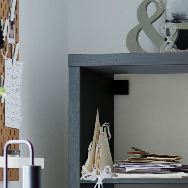 Стеллаж Ikea Kallax 147 x 147 x 39см cm / ЛДСП / Темно Коричневый photo 7