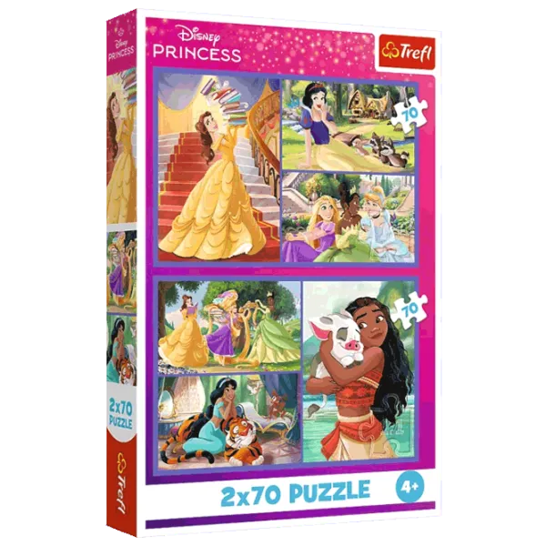 Puzzle Trefl Fairy tale days 4+/ Количество деталей: 140 photo 1