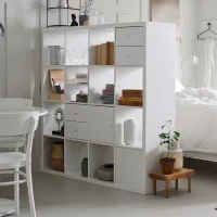 Стеллаж Ikea Kallax 147 x 147 x 39см cm / ЛДСП / White photo 4