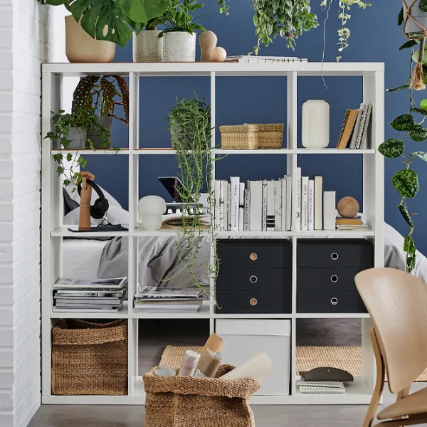 Стеллаж Ikea Kallax 147 x 147 x 39см cm / ЛДСП / White photo 5