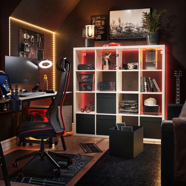 Стеллаж Ikea Kallax 147 x 147 x 39см cm / ЛДСП / White photo 6