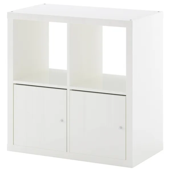 Стеллаж Ikea Kallax 77 x 77 x 39см cm / ЛДСП / White Gloss photo 1