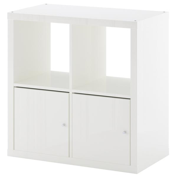 Стеллаж Ikea Kallax 77 x 77 x 39см cm / ЛДСП / White Gloss photo 1