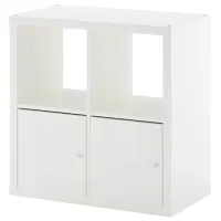 Стеллаж Ikea Kallax 77 x 77 x 39см cm / ЛДСП / White Gloss