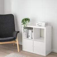 Стеллаж Ikea Kallax 77 x 77 x 39см cm / ЛДСП / White Gloss photo 3